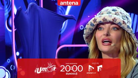 iUmor sezonul 14, 9 aprilie 2023. Revenire spectaculoasă pe scena iUmor: Omul cu sacul și enigma sa!
