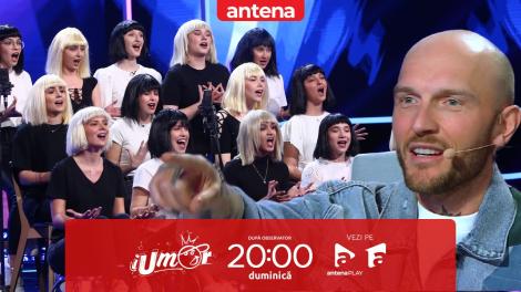 iUmor sezonul 14, 9 aprilie 2023. Grupul ADAGIO i-a pus în încurcătură pe jurați! Ce fată cânta, de fapt?