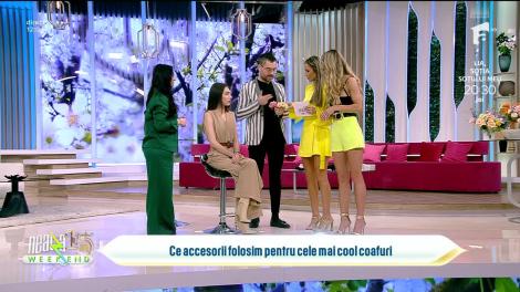 Neatza de Weekend, 9 aprilie 2023. Ce accesorii folosim pentru cele mai cool coafuri