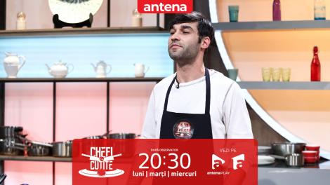 Chefi la cuțite | Sezonul 11, 10 aprilie 2023.  Valentin Andrieș, tânărul nevăzător, care i-a uimit pe chefi cu optimismul lui