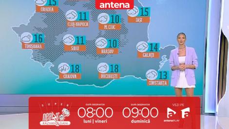 Super Neatza, 10 aprilie 2023. Prognoza meteo cu Ramona Olaru: Început de săptămână cu temperaturi scăzute