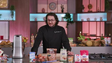 Chef-ul rețetelor: Florin Dumitrescu prepară ”Tort cu nucă și ciocolată”