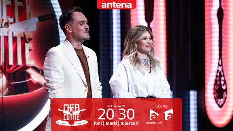 Chefi la cuțite | Sezonul 11, 12 aprilie 2023. Răzvan Simion i-a ținut în tensiune pe chefi! Cine a câștigat a noua amuletă