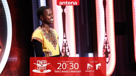 Chefi la cuțite | Sezonul 11, 17 aprilie 2023. Diane Inamahoro și poveștile care au stârnit hohote de râs. Cum a ”agățat-o” soțul ei