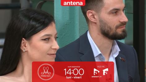 Mireasa Sezonul 7, 17 aprilie 2023. Iuliana, deranjată de reacția lui Roberto la intervenția Denisei în emisiune