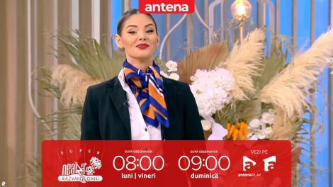 Super Neatza, 17 aprilie 2023. Ce meserie ar fi vrut să aibă Ramona Olaru și magicianul Robert Tudor