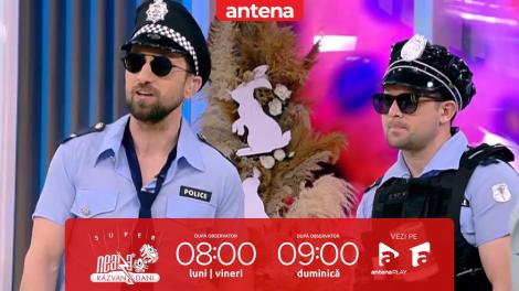 Super Neatza, 17 aprilie 2023. Polițiștii au năvălit în platou! Dani Oțil și Robert Tudor îi arestează pe toți
