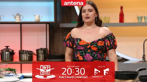 Chefi la cuțite | Sezonul 11, 18 aprilie 2023. Cristina Maria Banu, o concurentă încrezătoare: Mâncarea asta nu se va mai găti vreodată în era Chefi la cuțite!