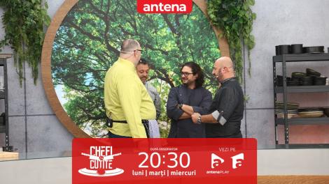 Chefi la cuțite | Sezonul 11, 18 aprilie 2023. Chefilor nu le-a venit să creadă ce amuletă a pus la bătaie Gina Pistol. Florin Dumitrescu și-a ieșit din minți!