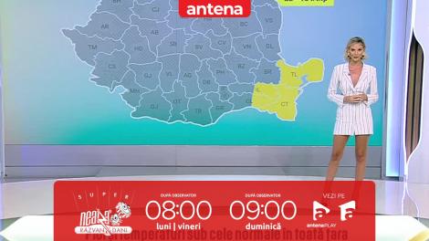 Super Neatza, 18 aprilie 2023. Prognoza meteo cu Ramona Olaru: Ploi și temperaturi sub cele normale în toată țara