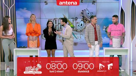 Super Neatza, 21 aprilie 2023. Ping-pong și șlapi! DJ Miles și Ciska, provocare amuzantă