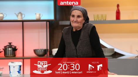 Chefi la cuțite | Sezonul 11, 24 aprilie 2023. Tanti Gherghina, cea mai virală bunică pe Tik Tok: Am zeci de mii de vizualizări