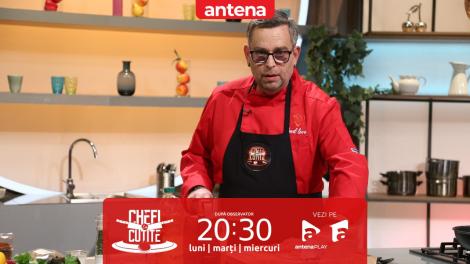 Chefi la cuțite | Sezonul 11, 24 aprilie 2023. Profesia lui Adrian Meșter i-a lăsat cu gura căscată pe chefi: A făcut o singură greșeală!