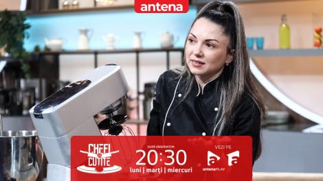 Chefi la cuțite | Sezonul 11, 24 aprilie 2023. Irina Fetcu din Chișinău pregătește o super prăjitură pentru chefi