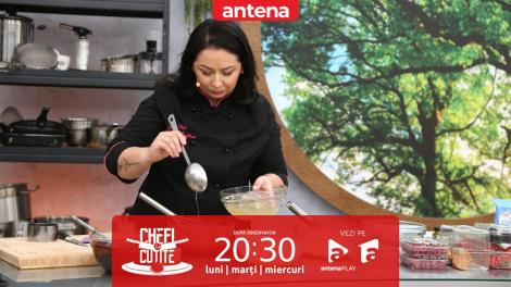 Chefi la cuțite | Sezonul 11, 24 aprilie 2023. Maria Burlacu se alătură chefilor în bucătărie! Pentru ce amuletă se luptă