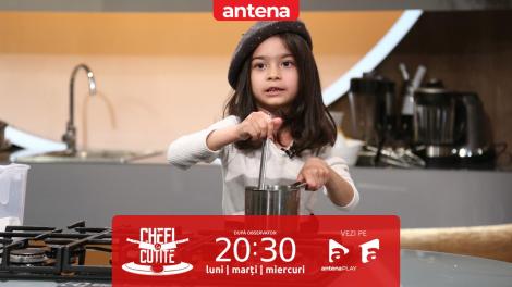 Chefi la cuțite | Sezonul 11, 25 aprilie 2023. Irina, o copilă de șapte ani, i-a impresionat pe jurați: Faceți mișto de mine!
