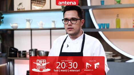 Chefi la cuțite | Sezonul 11, 26 aprilie 2023. Alexandru Horghidan vine cu un super preparat: E talentat!