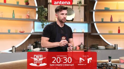 Chefi la cuțite | Sezonul 11, 26 aprilie 2023. Darius Vintilă vrea să arate tuturor ce știe să facă: Nu e perfect, dar are gust!