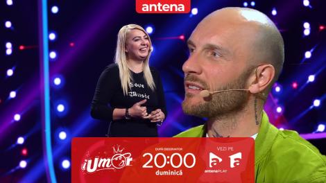 iUmor sezonul 14, 30 aprilie 2023. Oana Moșteanu face cele mai tari caricaturi! Ce părere au jurații