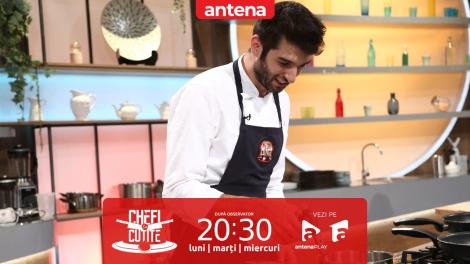 Chefi la cuțite | Sezonul 11, 1 mai 2023. Richard Abou Zaki, românul cu o stea Michelin, i-a dat gata pe jurați cu preparatele sale spectaculoase