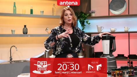 Chefi la cuțite | Sezonul 11, 1 mai 2023. Mihaela Gheorghiță, o concurentă cu multe pasiuni: ”Facturile mi le plătesc făcând Black Cab”