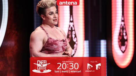 Chefi la cuțite | Sezonul 11, 1 mai 2023. Bodybuilder-ul Lavinia Olteanu i-a surprins pe jurați cu fizicul său spectaculos!