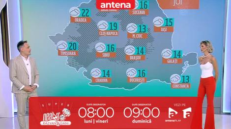 Super Neatza, 4 mai 2023. Prognoza meteo cu Ramona Olaru: Cerul va fi mai mult acoperit