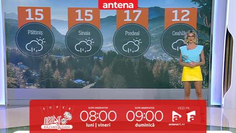 Super Neatza, 5 mai 2023. Prognoza meteo cu Ramona Olaru: Cer variabil și temperaturi maxime de până la 22 de grade