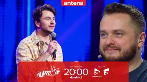 iUmor sezonul 14, 7 mai 2023. George Mesaroș, număr de stand-up despre problemele din aviație