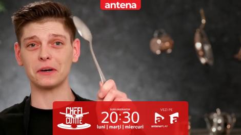 Chefi la cuțite | Sezonul 11, 9 mai 2023. Florin Bălan, probleme în bucătărie: Mamă, am luat o lingură!