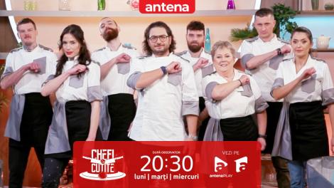 Chefi la cuțite | Sezonul 11, 10 mai 2023.  Iată care sunt concurenții din echipa gri a lui chef Florin Dumitrescu!