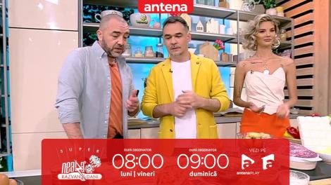 Super Neatza, 11 mai 2023. Rețeta lui Radu Darie: Porc la cuptor cu cartofi noi