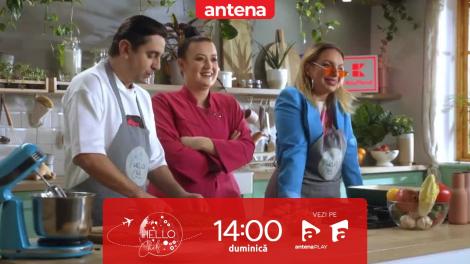 Hello Chef sezonul 5, 14 mai 2023. Roxana Blenche, Eliza și Cosmin Natanticu au gătit Maqluba