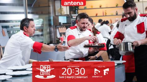 Chefi la cuțite | Sezonul 11, 15 mai 2023. Chefii au „explodat” și haosul a cuprins bucătăria. De ce s-a enervat chef Bontea
