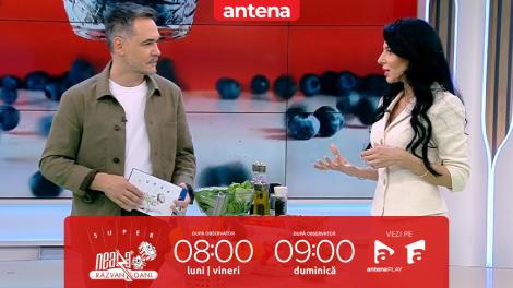 Super Neatza, 19 mai 2023. Dieta și migrenele! Ce alimente ne ajută să scăpăm de durerea de cap