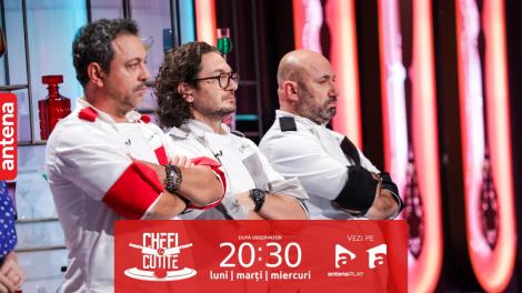 Chefi la cuțite | Sezonul 11, 23 mai 2023. Ce concurent din echipa lui Sorin Bontea a părăsit concursul
