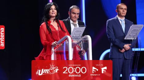 iUmor sezonul 14, 28 mai 2023. Dana Budeanu, replici acide la adresa candidaților de la gala Dac-aș fi președinte: Hagi și Vadim zici că au Covid!