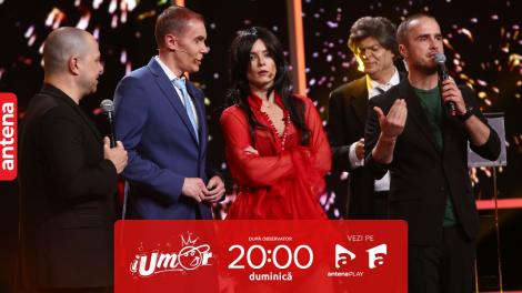 iUmor sezonul 14, 28 mai 2023. Dana Budeanu, prima femeie care va fi președinte