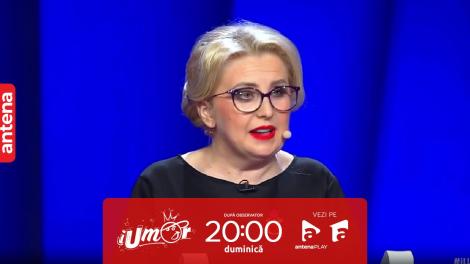 iUmor sezonul 14, 28 mai 2023. Viorica Dăncilă, discurs politic în gala Dac-aș fi președinte: Să nu mai râdeți când vă uitați la mine!