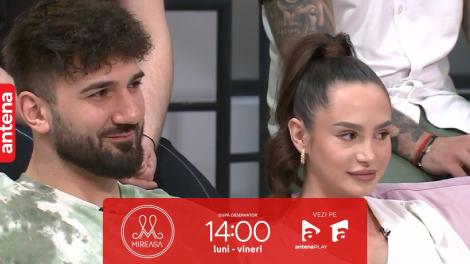 Mireasa Sezonul 7, 29 mai 2023. Maria și Antonio, sărut pasional în ploaie