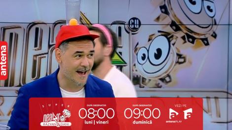Super Neatza, 29 mai 2023. Provocare amuzantă cu mingi de Ping-Pong! Cine a câștigat