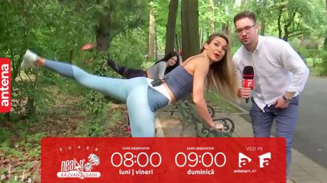 Super Neatza, 31 mai 2023. Fitness cu Diana Stejereanu: Cum să folosim banca din parc pentru exerciții fizice