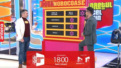 Preţul cel bun sezonul 4, 31 mai 2023. Marius a pierdut un blender, un smartwatch, un aspirator și un aragaz!