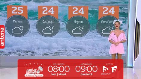 Super Neatza, 1 iunie 2023. Prognoza meteo cu Ramona Olaru: Vremea se anunță instabilă în sud-vest, centru și la munte