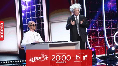 iUmor sezonul 14, 4 iunie 2023. Albert Einstein cântă rap! Trupa Berrari și Tudorel Popa, moment cu improvizații