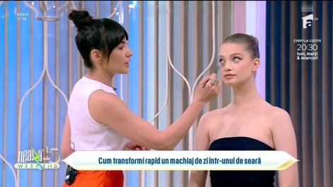 Neatza de Weekend, 4 iunie 2023. Cum transformi rapid un machiaj de zi într-unul de seară