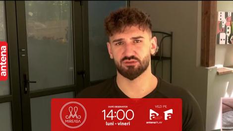 Mireasa Sezonul 7, 5 iunie 2023. Antonio își roagă părinții să aibă încredere în deciziile pe care le face