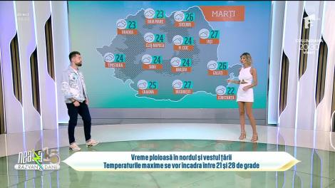 Super Neatza, 6 iunie 2023. Prognoza meteo cu Ramona Olaru: Temperaturile maxime vor fi între 21 și 28 de grade