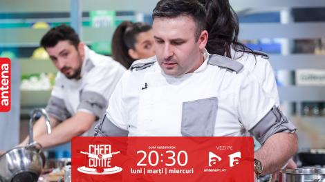 Chefi la cuțite | Sezonul 11, 7 iunie 2023. Emoții mari pentru concurenții aflați în pericol de eliminare: Este o temă cu o deosebită prestanță!