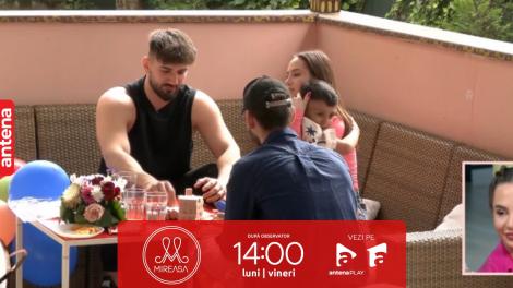 Mireasa Sezonul 7, 7 iunie 2023. Antonio a făcut cunoștință cu Amir, fiul Mariei